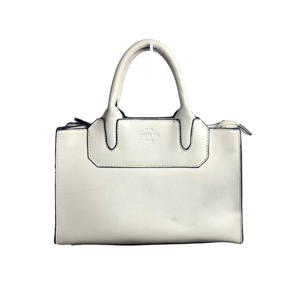 London Fog White Satchel